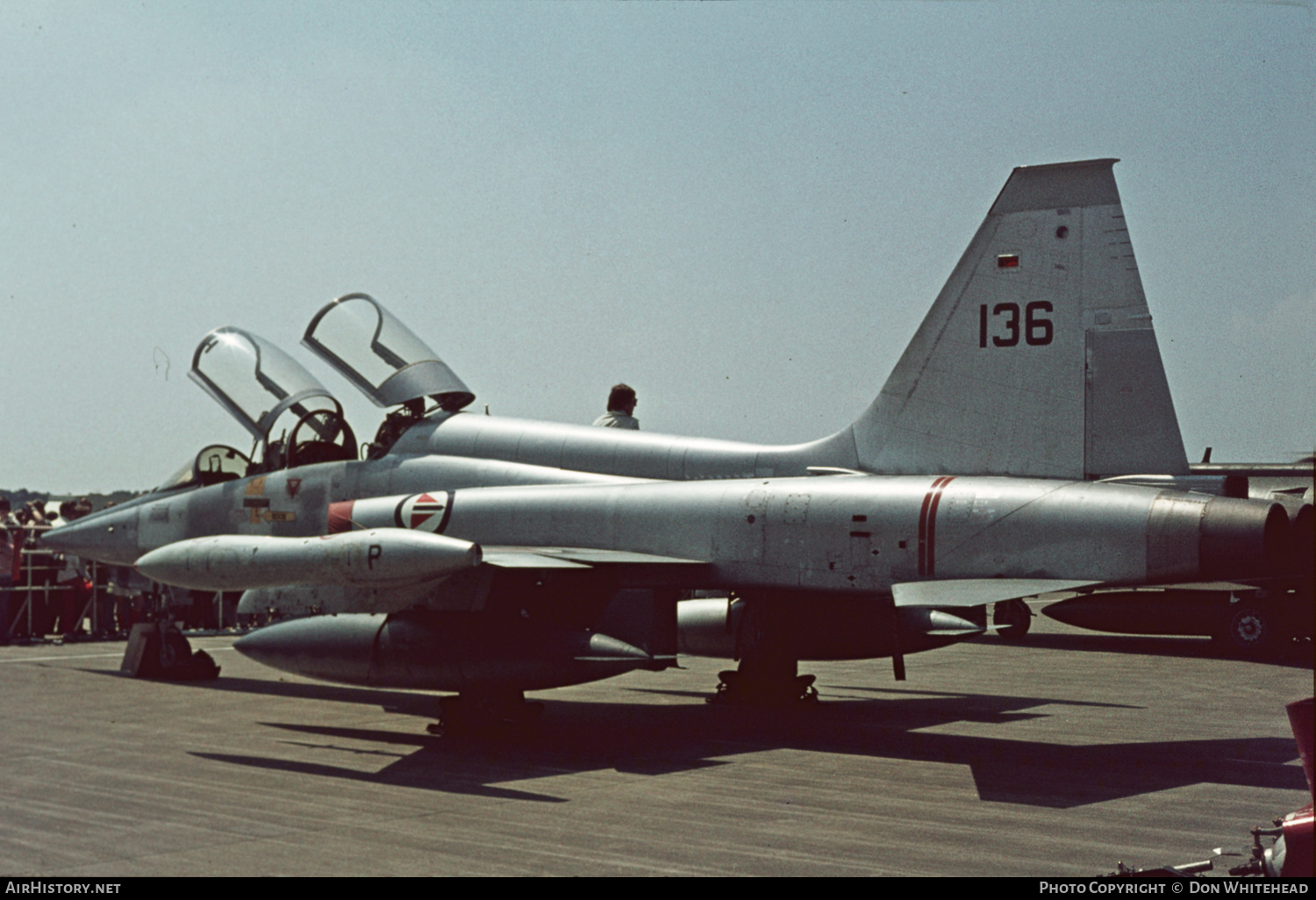 Aircraft Photo of 136 | Northrop F-5B Freedom Fighter | Norway - Air Force | AirHistory.net #632368