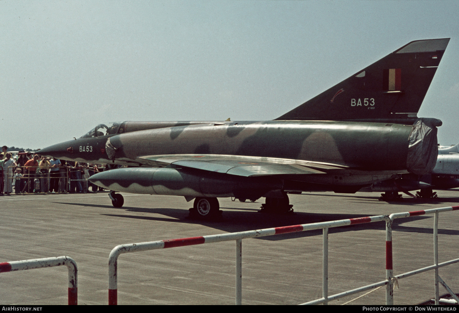 Aircraft Photo of BA53 | Dassault Mirage 5BA | Belgium - Air Force | AirHistory.net #632369