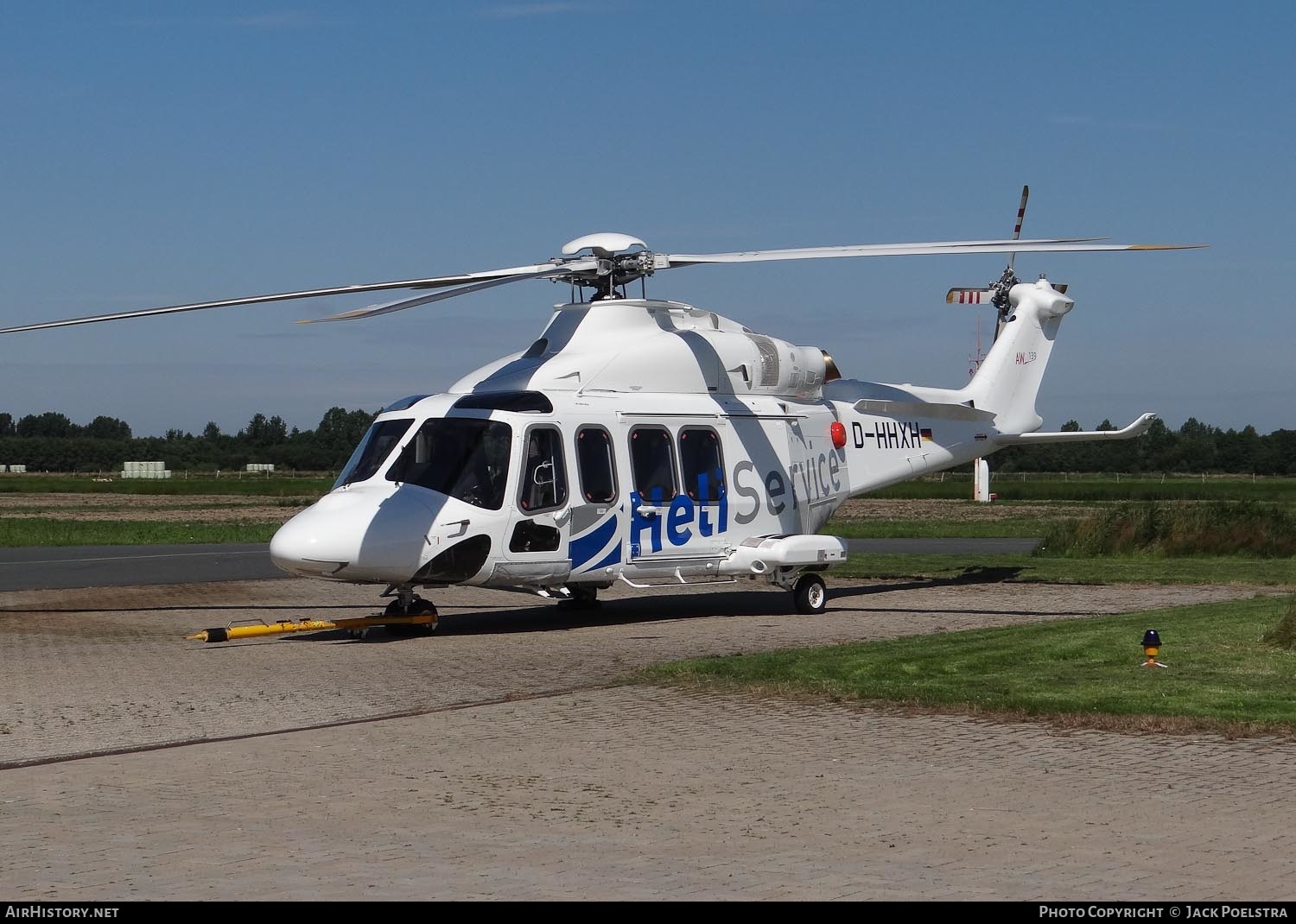 Aircraft Photo of D-HHXH | AgustaWestland AW-139 | Heli Service International | AirHistory.net #632374