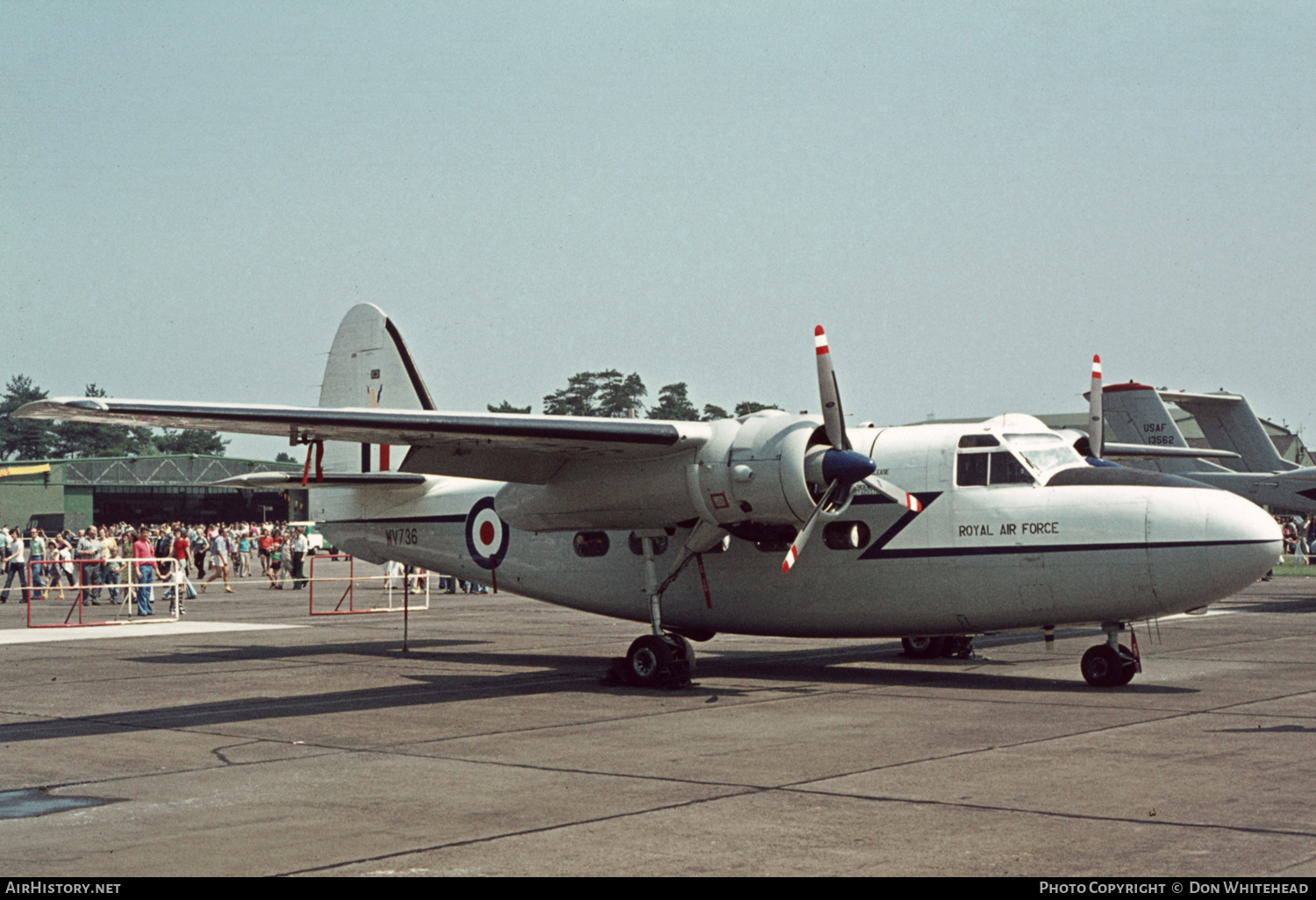 Aircraft Photo of WV736 | Hunting Percival P.66 Pembroke C.1 | UK - Air Force | AirHistory.net #632380