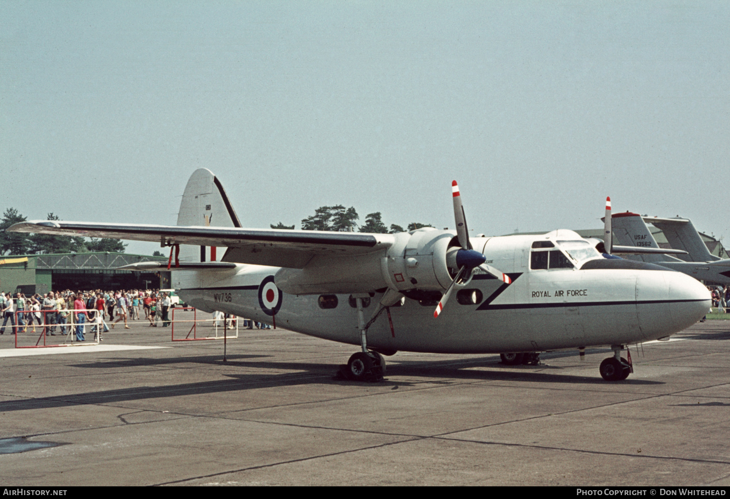 Aircraft Photo of WV736 | Hunting-Percival P.66 Pembroke C.1 | UK - Air Force | AirHistory.net #632380