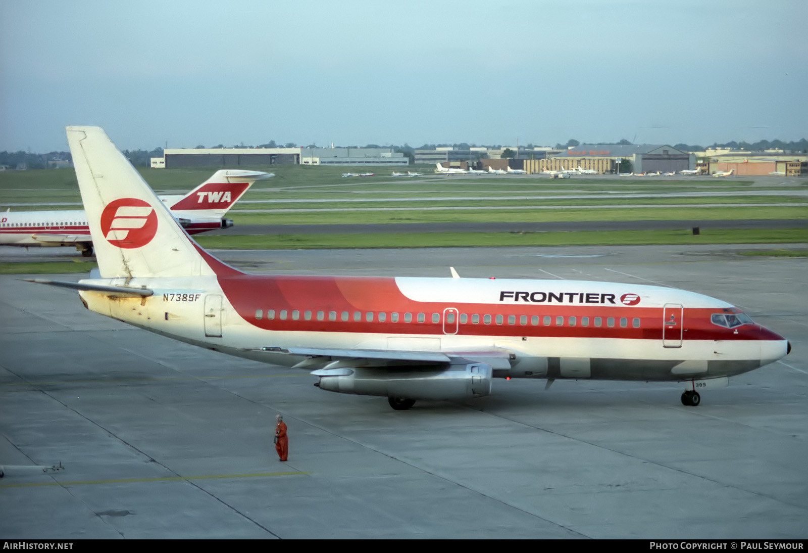 Aircraft Photo of N7389F | Boeing 737-222 | Frontier Airlines | AirHistory.net #632383