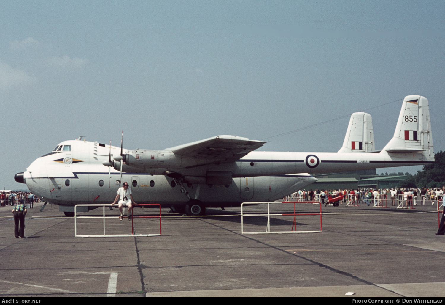 Aircraft Photo of XN855 | Armstrong Whitworth AW-660 Argosy E.1 | UK - Air Force | AirHistory.net #632385