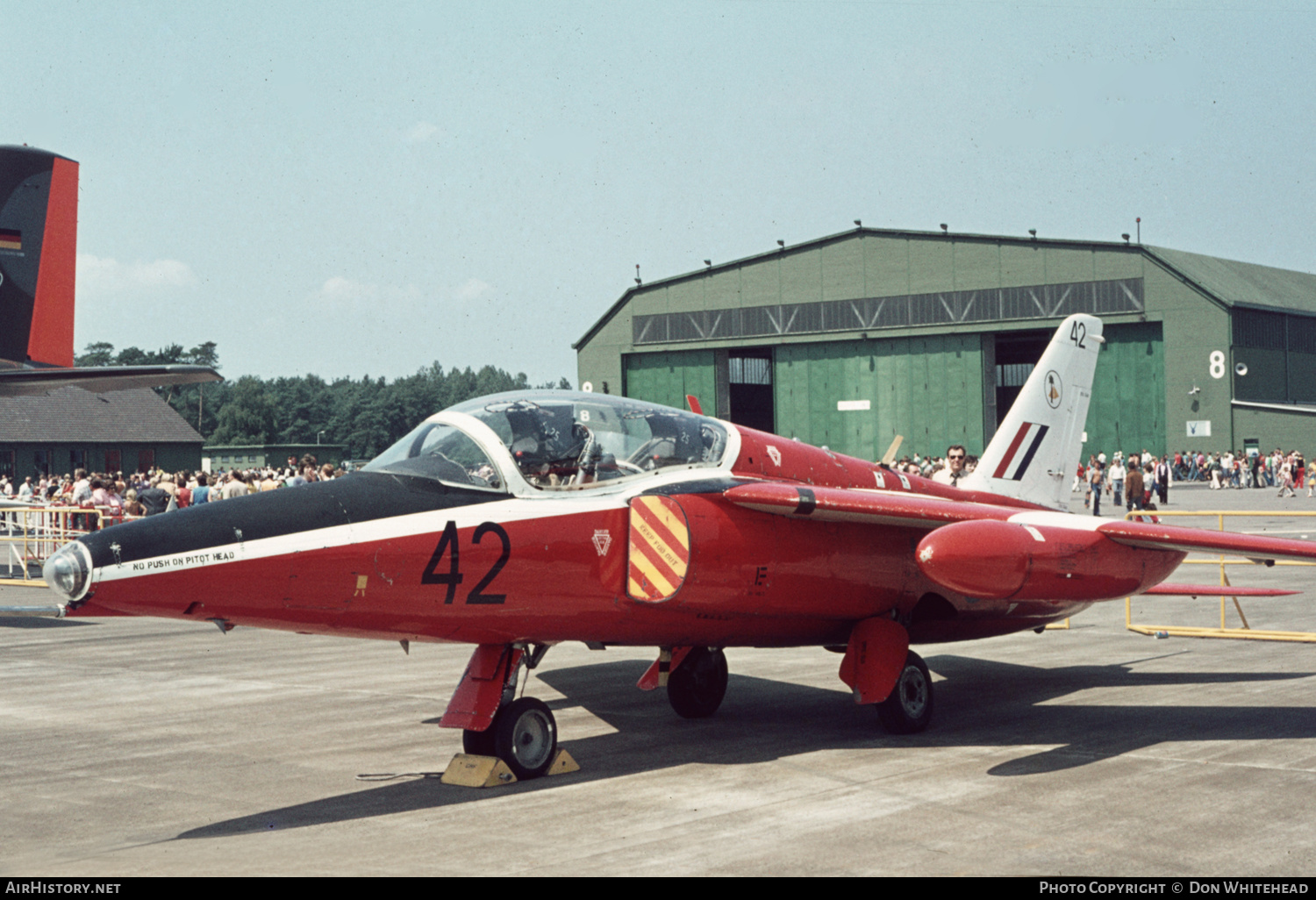 Aircraft Photo of XP542 | Folland Fo-144 Gnat T1 | UK - Air Force | AirHistory.net #632387