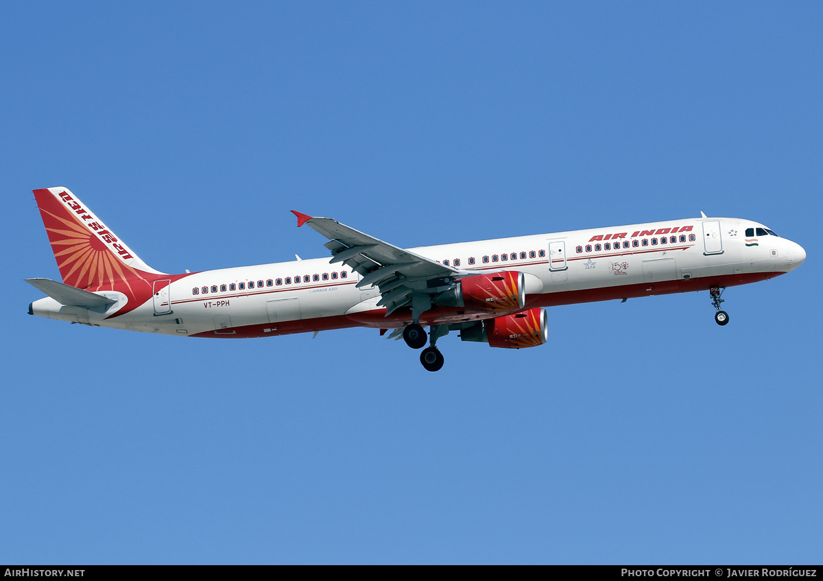 Aircraft Photo of VT-PPH | Airbus A321-211 | AirHistory.net #632420