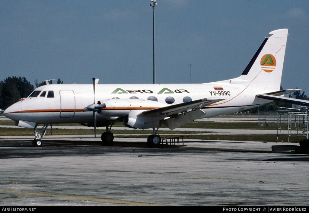 Aircraft Photo of YV-989C | Grumman G-159 Gulfstream I | Aero Par | AirHistory.net #632423