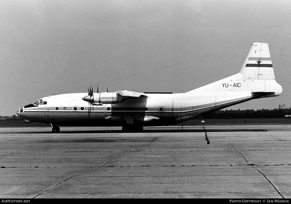 Aircraft Photo of YU-AIC | Antonov An-12BP | Yugoslavia Government | AirHistory.net #632427