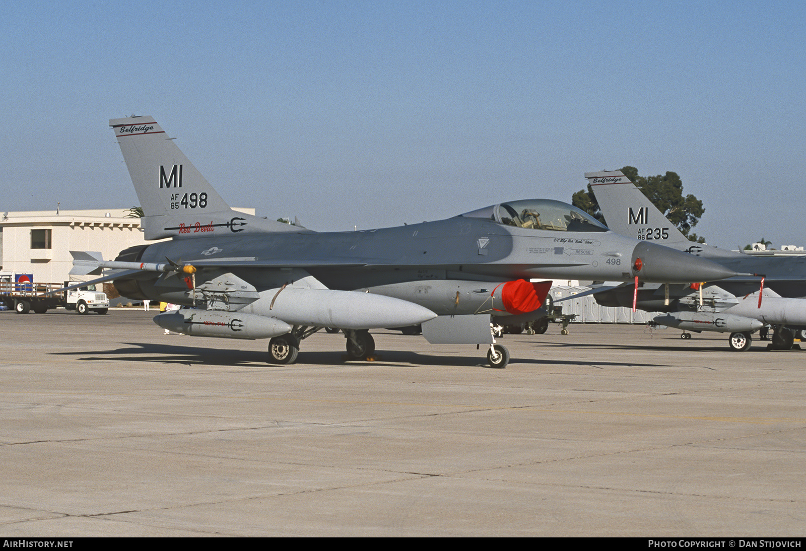 Aircraft Photo of 85-1498 / AF85-498 | General Dynamics F-16C Fighting Falcon | USA - Air Force | AirHistory.net #632428