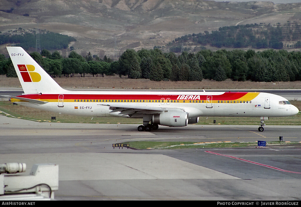 Aircraft Photo of EC-FYJ | Boeing 757-256 | Iberia | AirHistory.net #632437