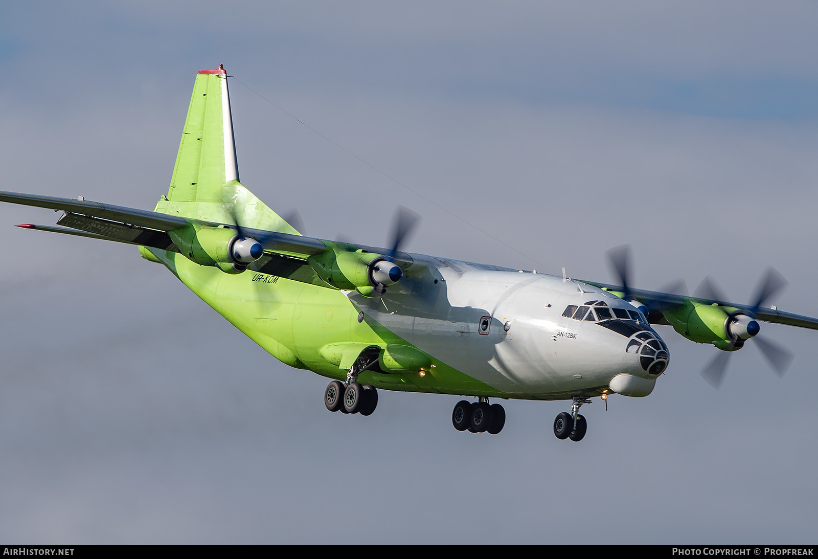 Aircraft Photo of UR-KDM | Antonov An-12BK | AirHistory.net #632442