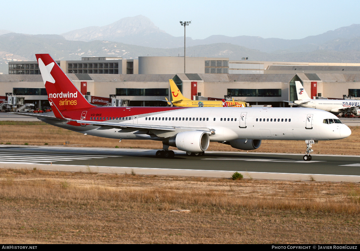 Aircraft Photo of VQ-BKE | Boeing 757-231 | Nordwind Airlines | AirHistory.net #632454