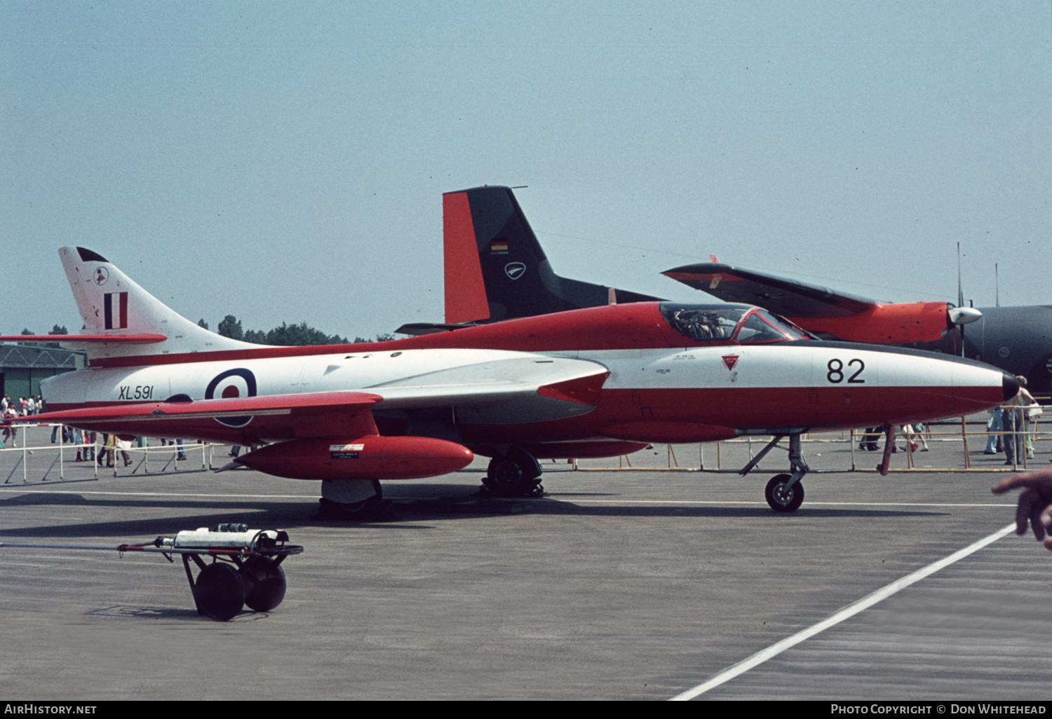 Aircraft Photo of XL591 | Hawker Hunter T7 | UK - Air Force | AirHistory.net #632456