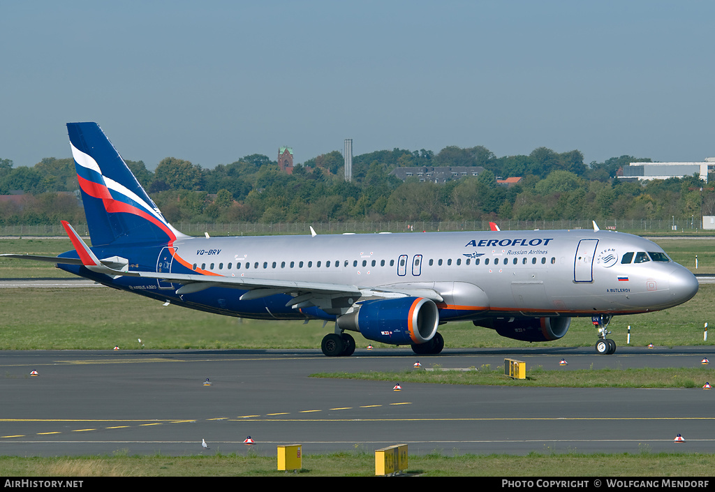 Aircraft Photo of VQ-BRV | Airbus A320-214 | Aeroflot - Russian Airlines | AirHistory.net #632458