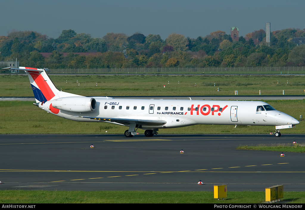 Aircraft Photo of F-GRGJ | Embraer ERJ-145EP (EMB-145EP) | Hop! | AirHistory.net #632472