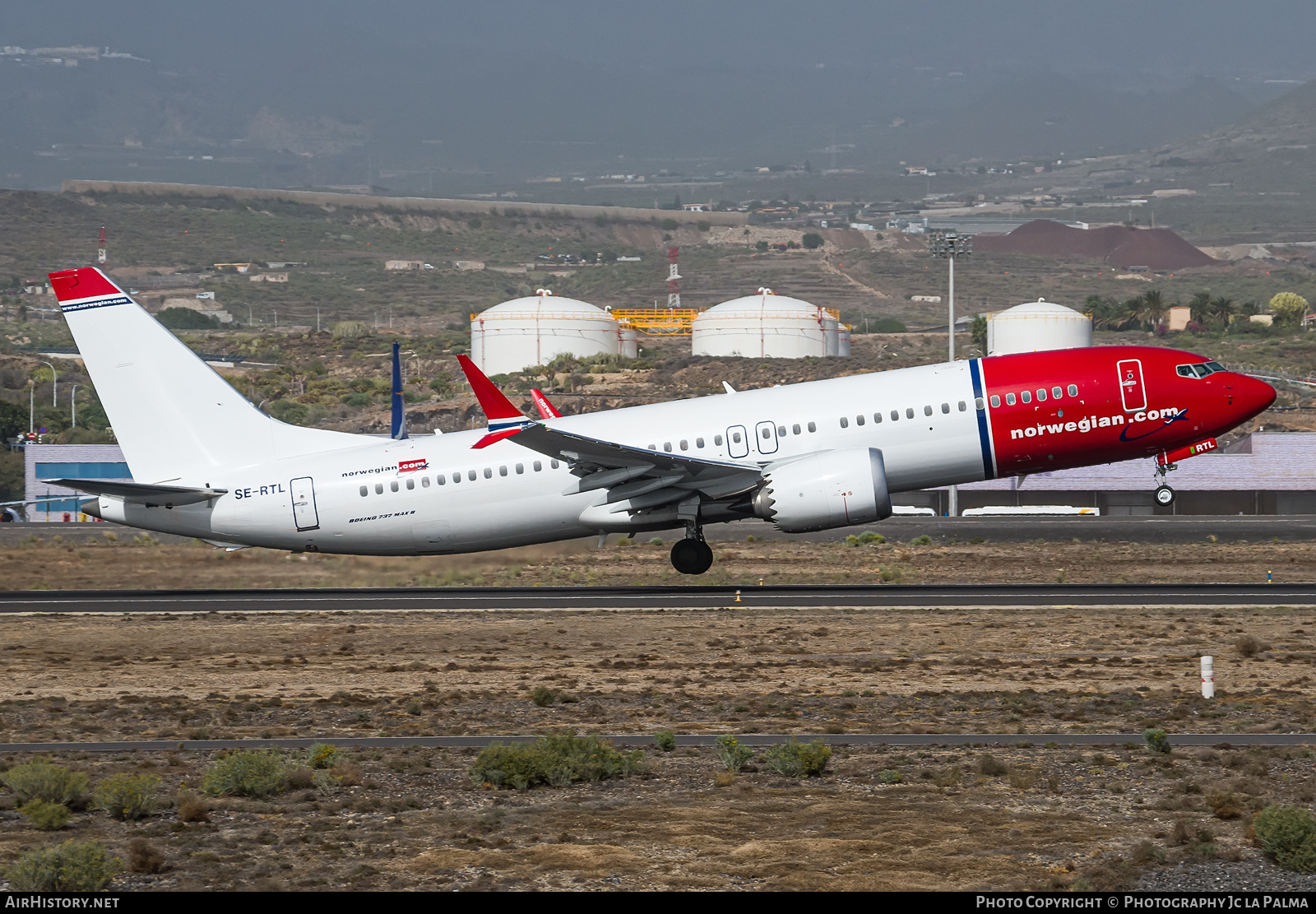 Aircraft Photo of SE-RTL | Boeing 737-8 Max 8 | Norwegian | AirHistory.net #632476