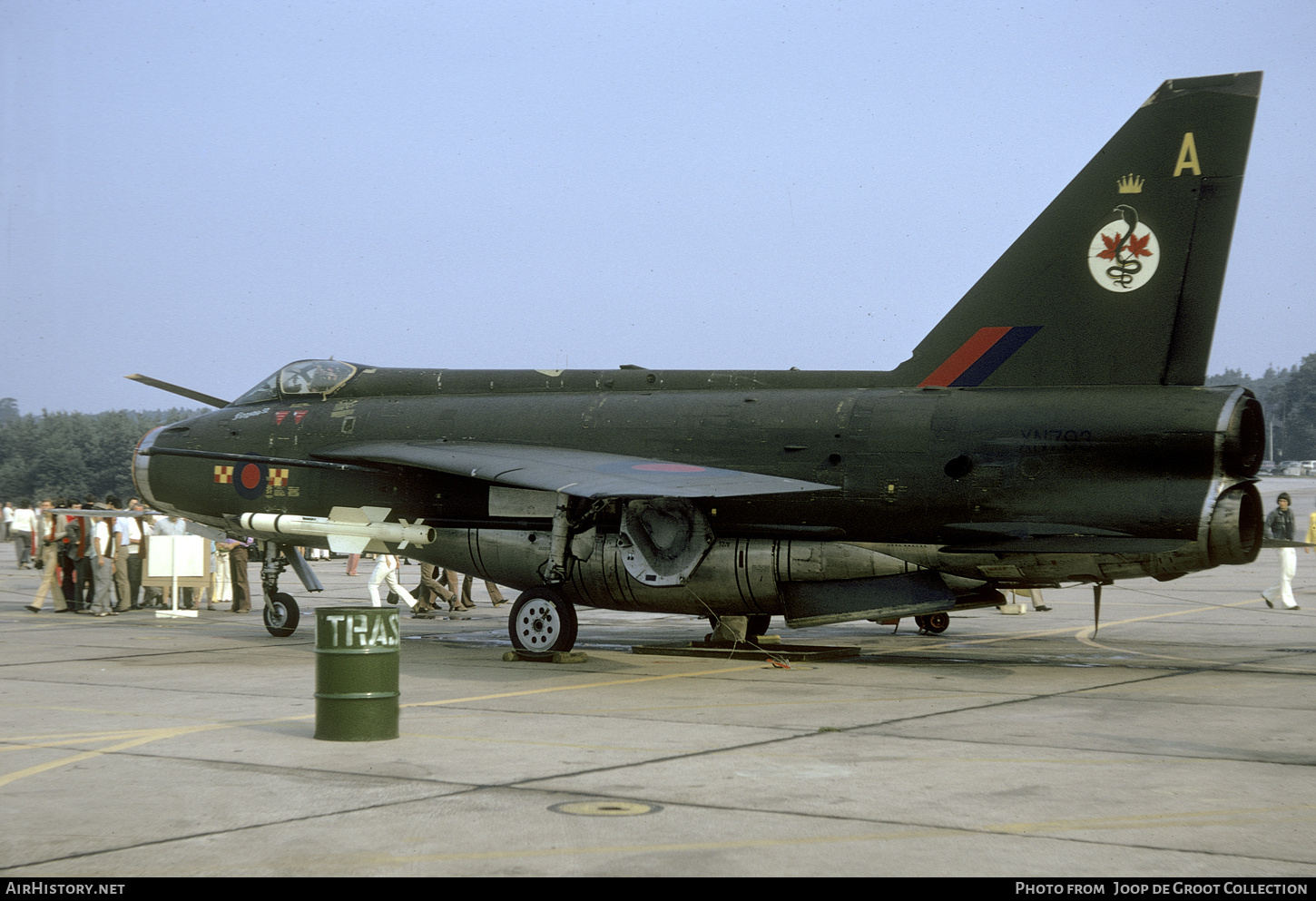 Aircraft Photo of XN793 | English Electric Lightning F2A | UK - Air Force | AirHistory.net #632477