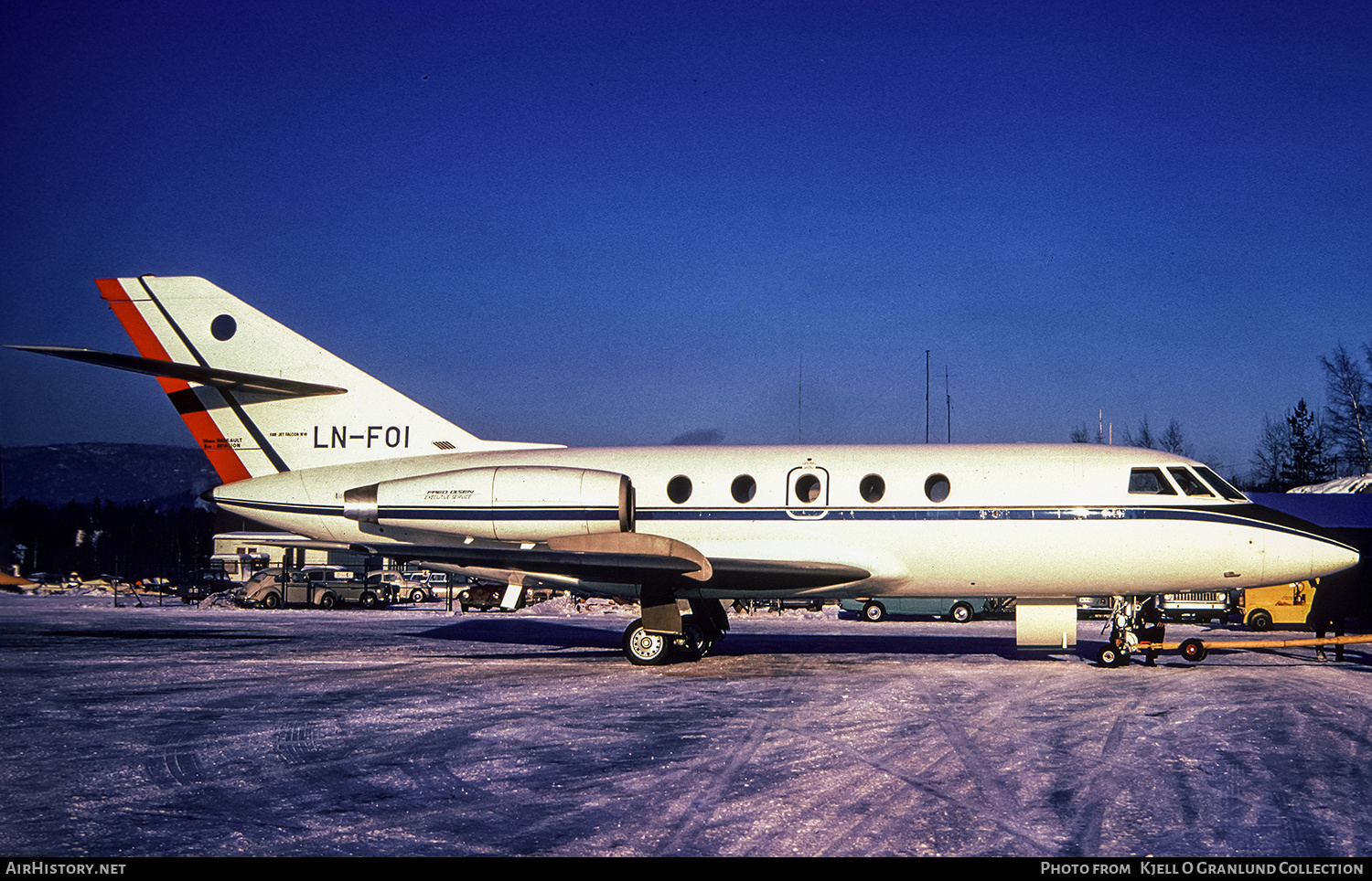 Aircraft Photo of LN-FOI | Dassault Falcon 20 | Fred. Olsen | AirHistory.net #632482