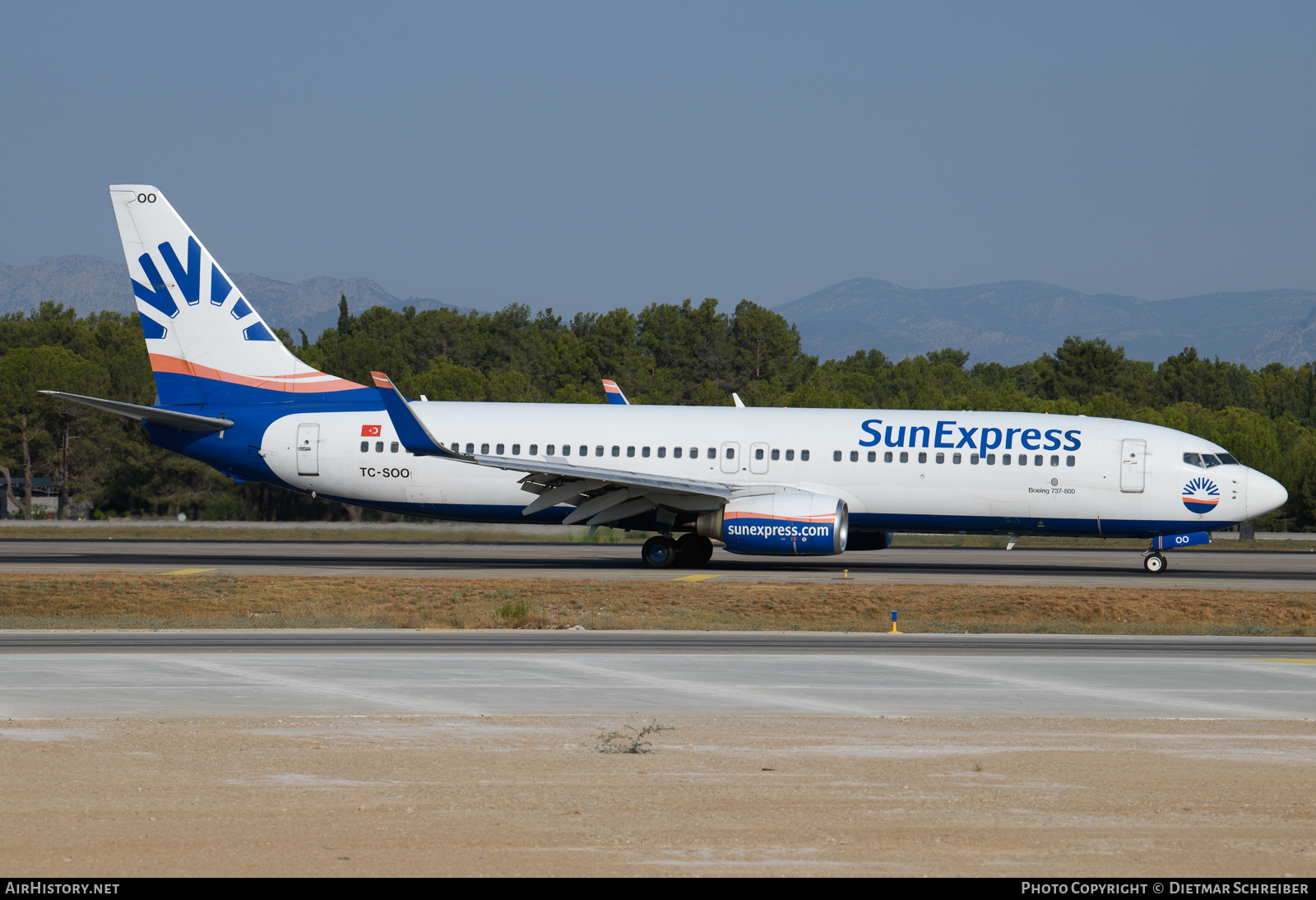 Aircraft Photo of TC-SOO | Boeing 737-8AS | SunExpress | AirHistory.net #632484