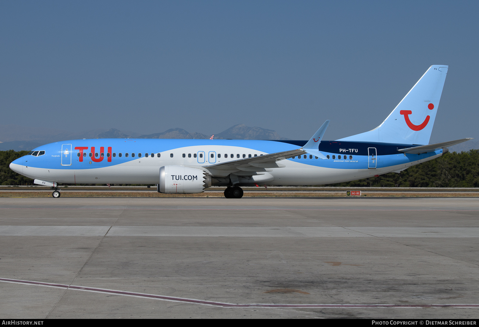 Aircraft Photo of PH-TFU | Boeing 737-8 Max 8 | TUI | AirHistory.net #632497