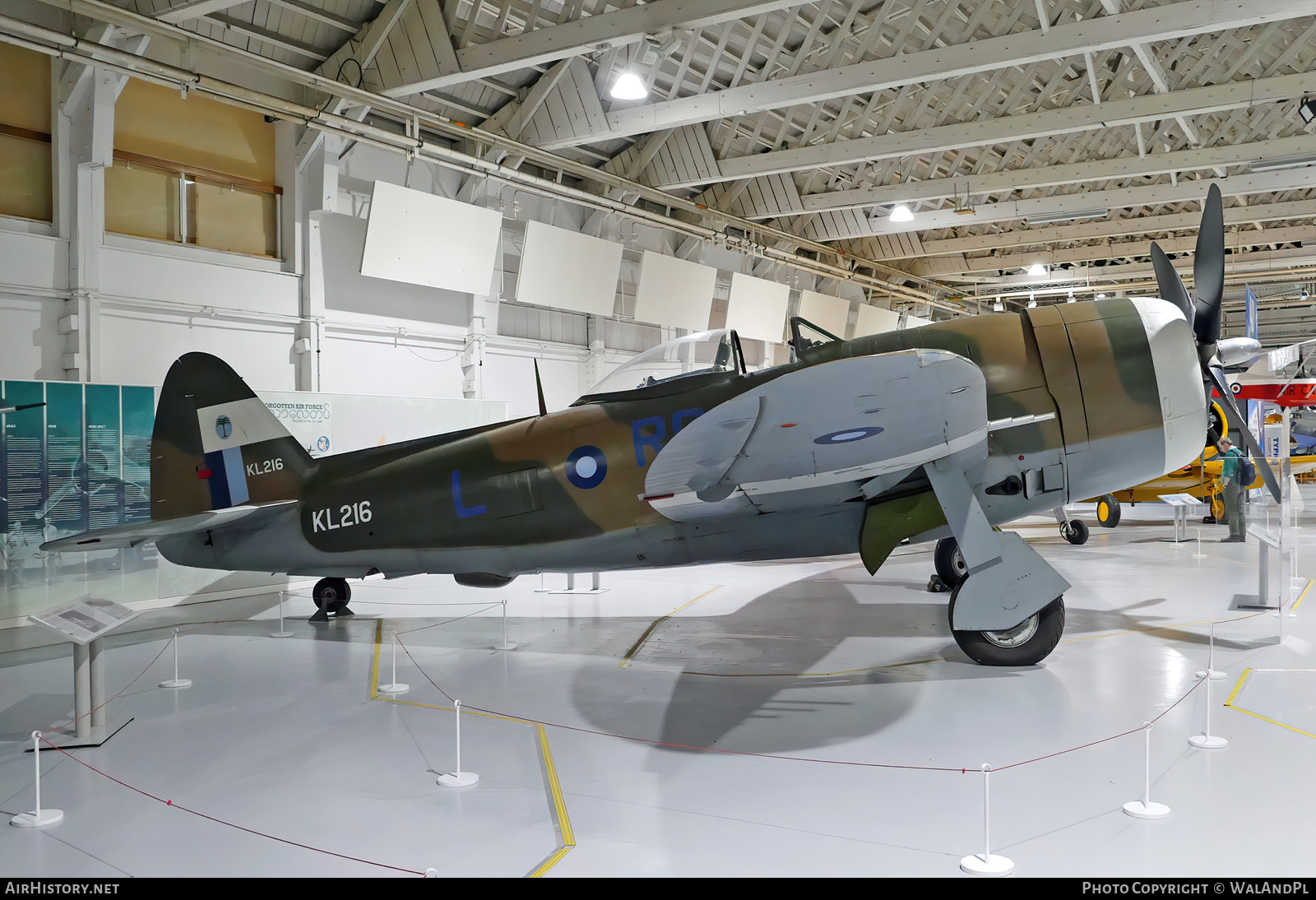 Aircraft Photo of KL216 | Republic P-47D Thunderbolt | UK - Air Force | AirHistory.net #632520