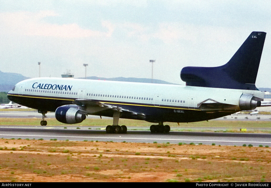 Aircraft Photo of G-BEAL | Lockheed L-1011-385-1 TriStar 50 | Caledonian Airways | AirHistory.net #632527