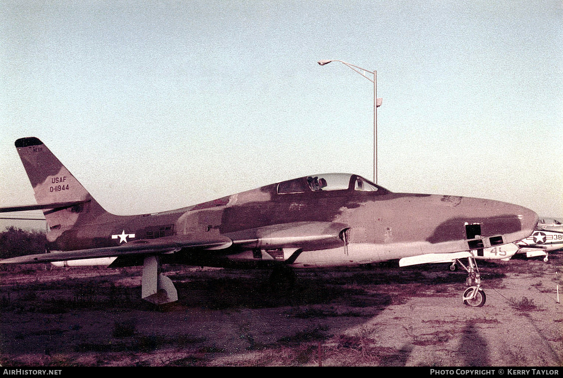 Aircraft Photo of 51-1944 / 0-11944 | Republic RF-84F Thunderflash | USA - Air Force | AirHistory.net #632543