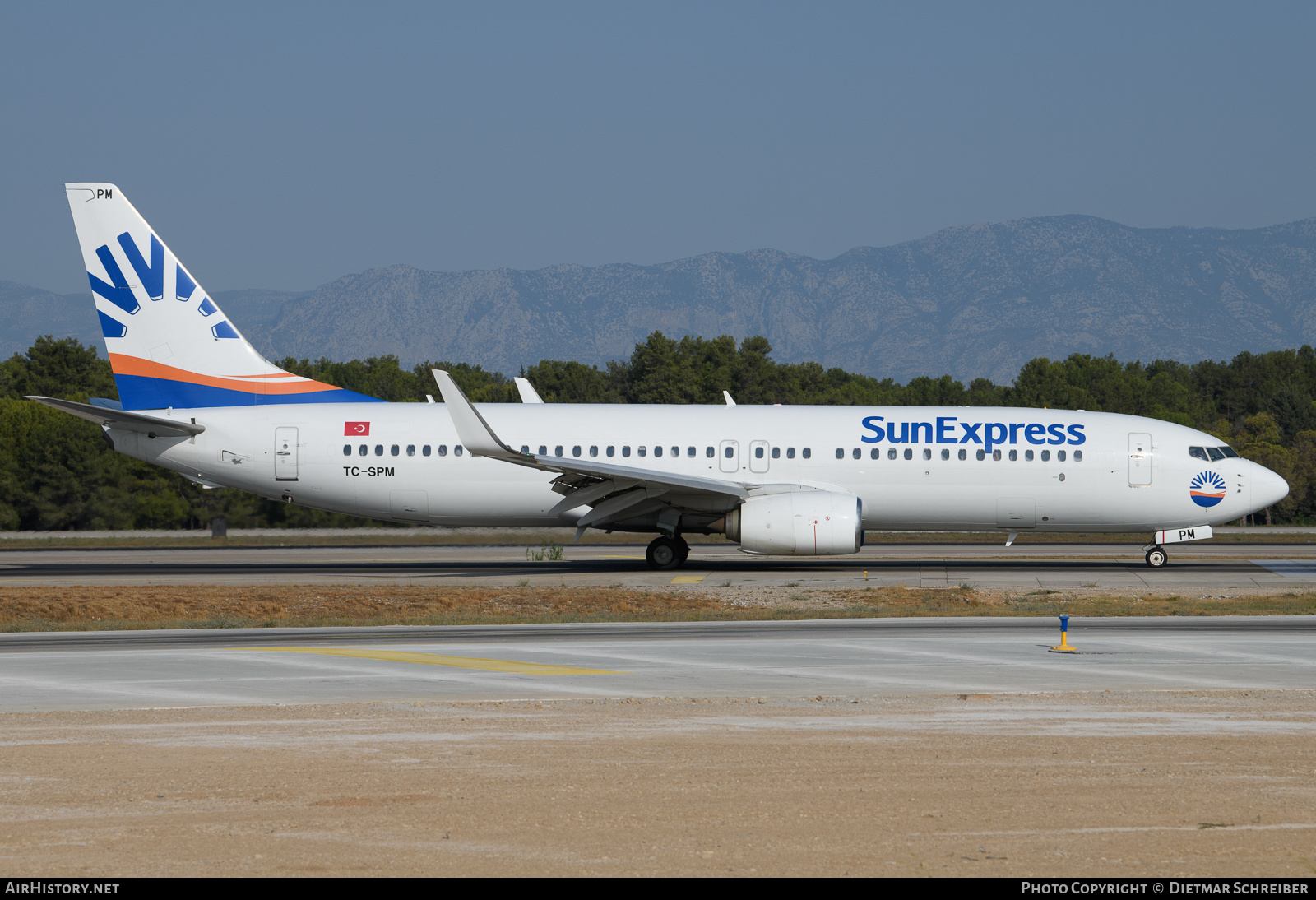 Aircraft Photo of TC-SPM | Boeing 737-8MA | SunExpress | AirHistory.net #632545