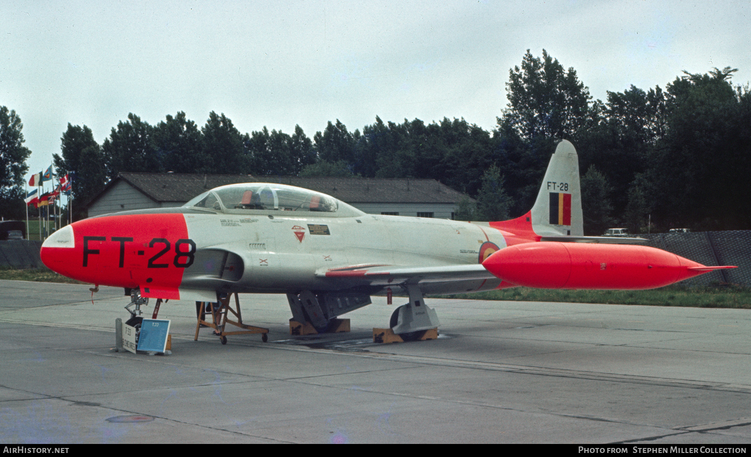Aircraft Photo of FT28 | Lockheed T-33A | Belgium - Air Force | AirHistory.net #632546