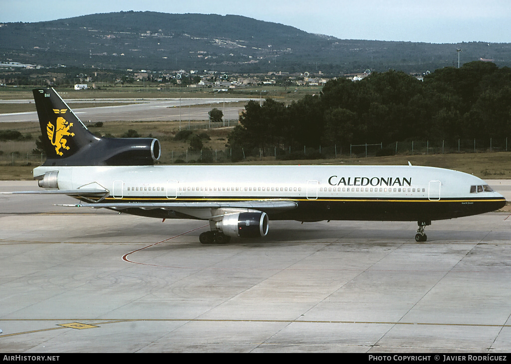 Aircraft Photo of G-BBAI | Lockheed L-1011-385-1 TriStar 1 | Caledonian Airways | AirHistory.net #632550