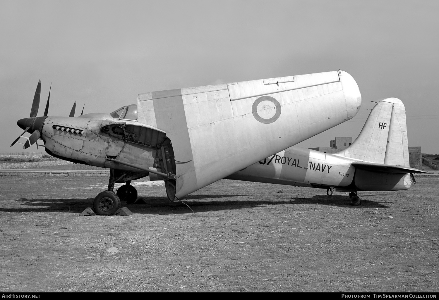 Aircraft Photo of TS492 | Short SA-1 Sturgeon T.T.3 | UK - Navy | AirHistory.net #632553