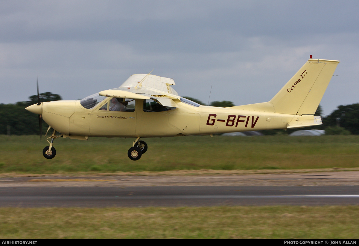 Aircraft Photo of G-BFIV | Reims F177RG Cardinal RG | AirHistory.net #632554