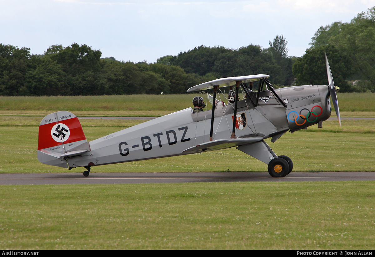 Aircraft Photo of G-BTDZ | CASA 1.131E Jungmann | AirHistory.net #632555
