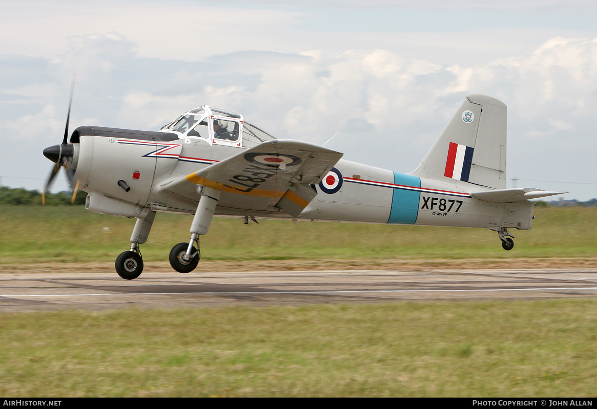 Aircraft Photo of G-AWVF / XF877 | Percival P.56 Provost T1 | UK - Air Force | AirHistory.net #632565