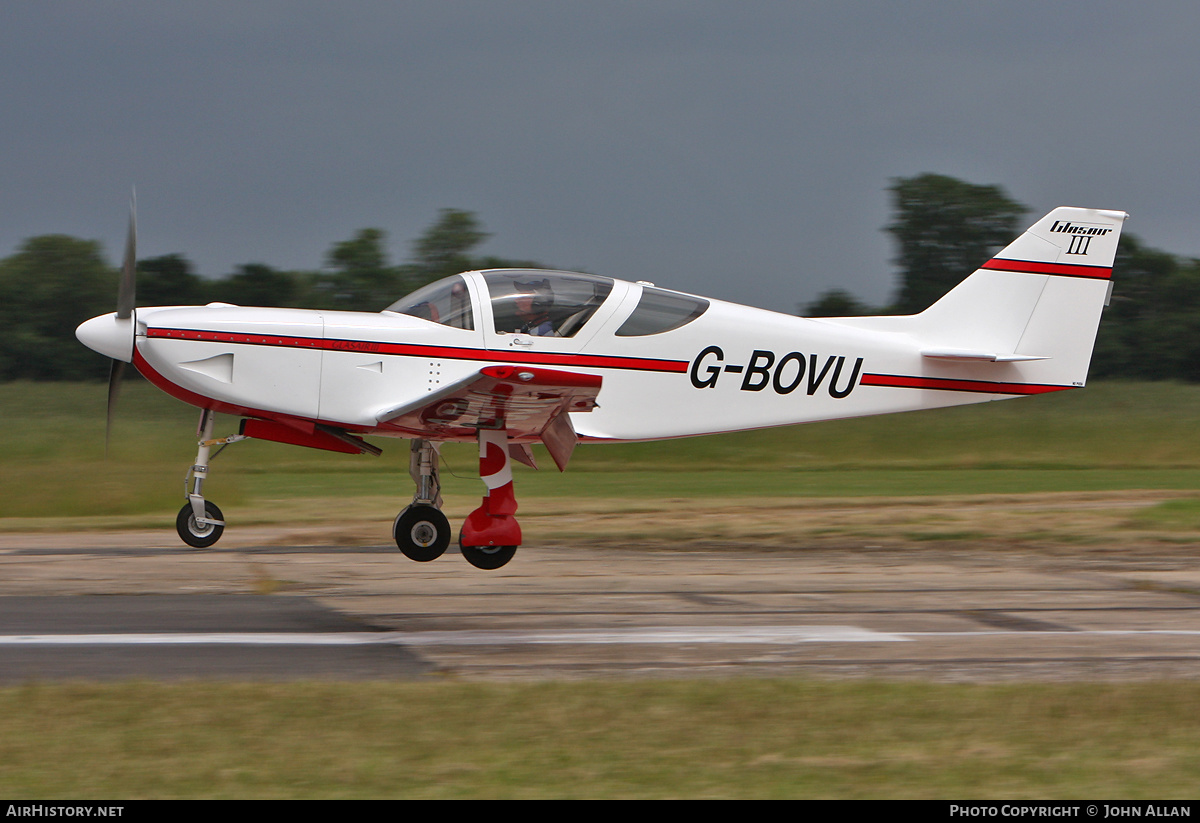 Aircraft Photo of G-BOVU | Stoddard-Hamilton Glasair III | AirHistory.net #632567