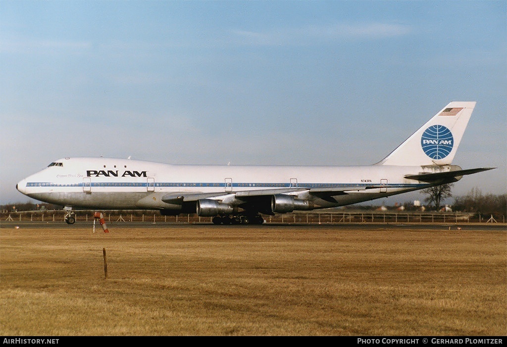 Aircraft Photo of N743PA | Boeing 747-121 | Pan American World Airways - Pan Am | AirHistory.net #632580