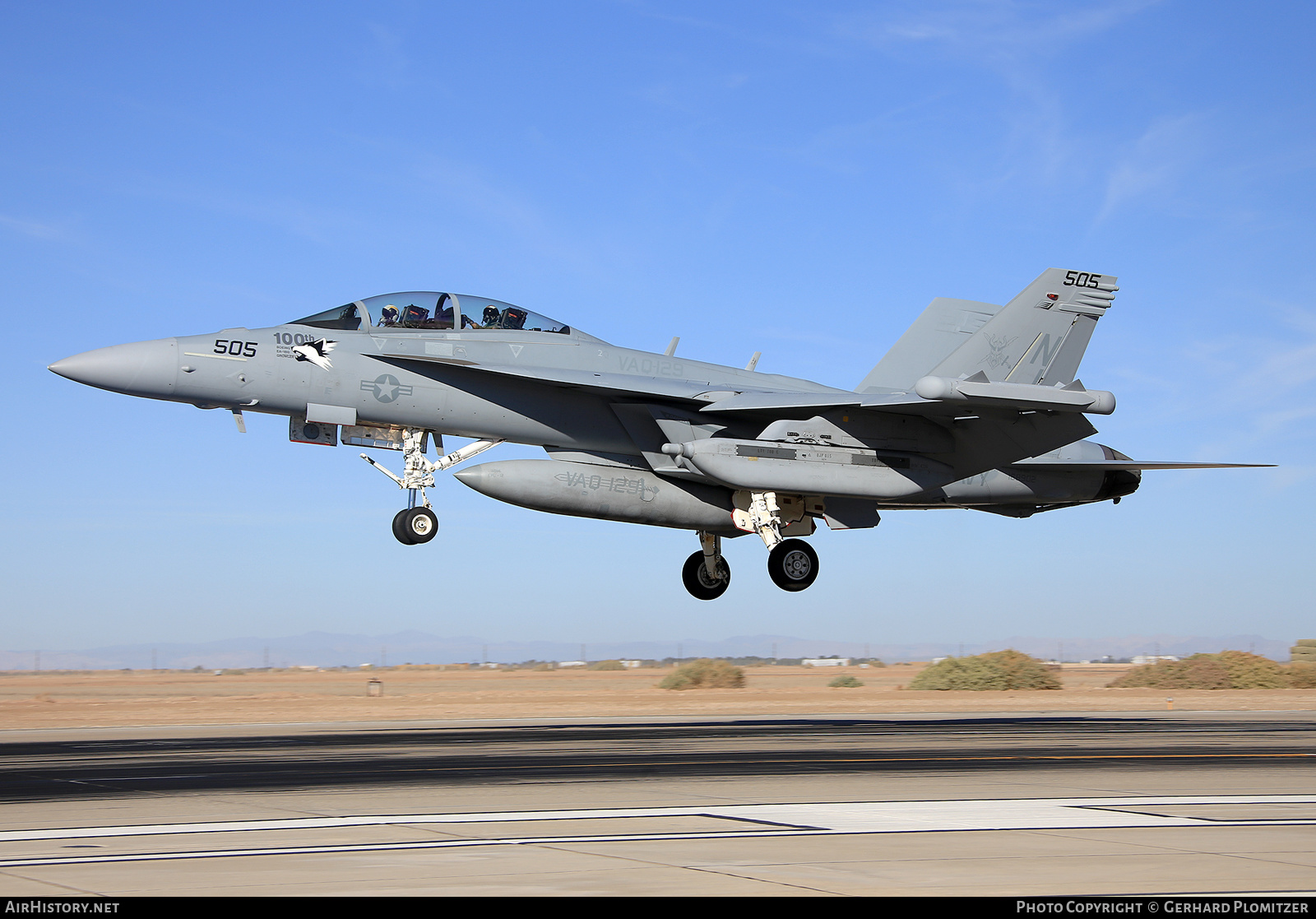 Aircraft Photo of 168902 | Boeing EA-18G Growler | USA - Navy | AirHistory.net #632589