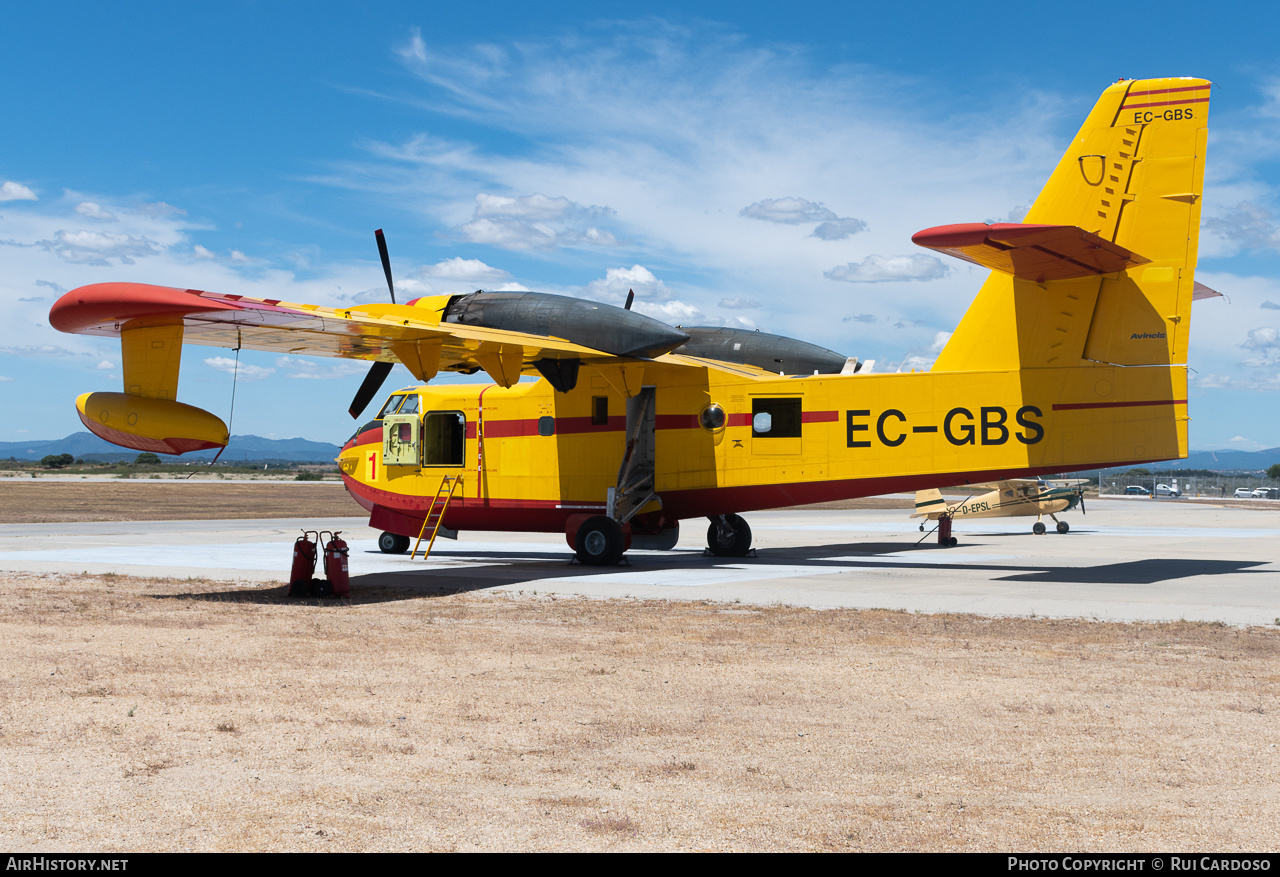 Aircraft Photo of EC-GBS | Canadair CL-215-III (CL-215-1A10) | Avincis | AirHistory.net #632612