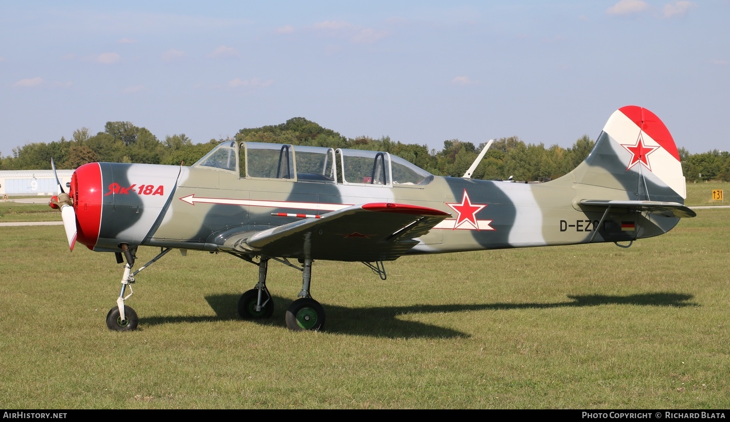 Aircraft Photo of D-EZCT | Yakovlev Yak-18A | Soviet Union - Air Force | AirHistory.net #632620