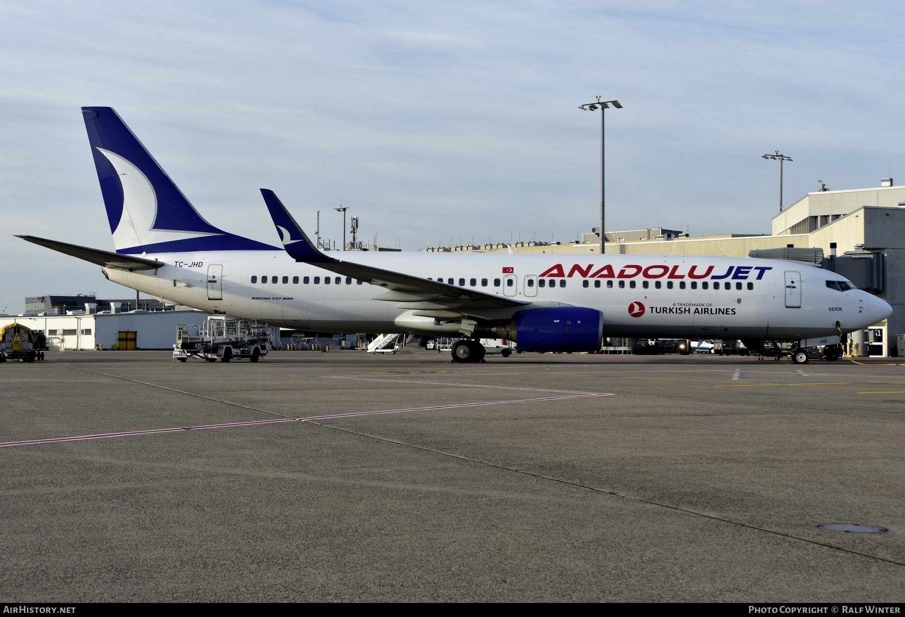 Aircraft Photo of TC-JHD | Boeing 737-8F2 | AnadoluJet | AirHistory.net #632622