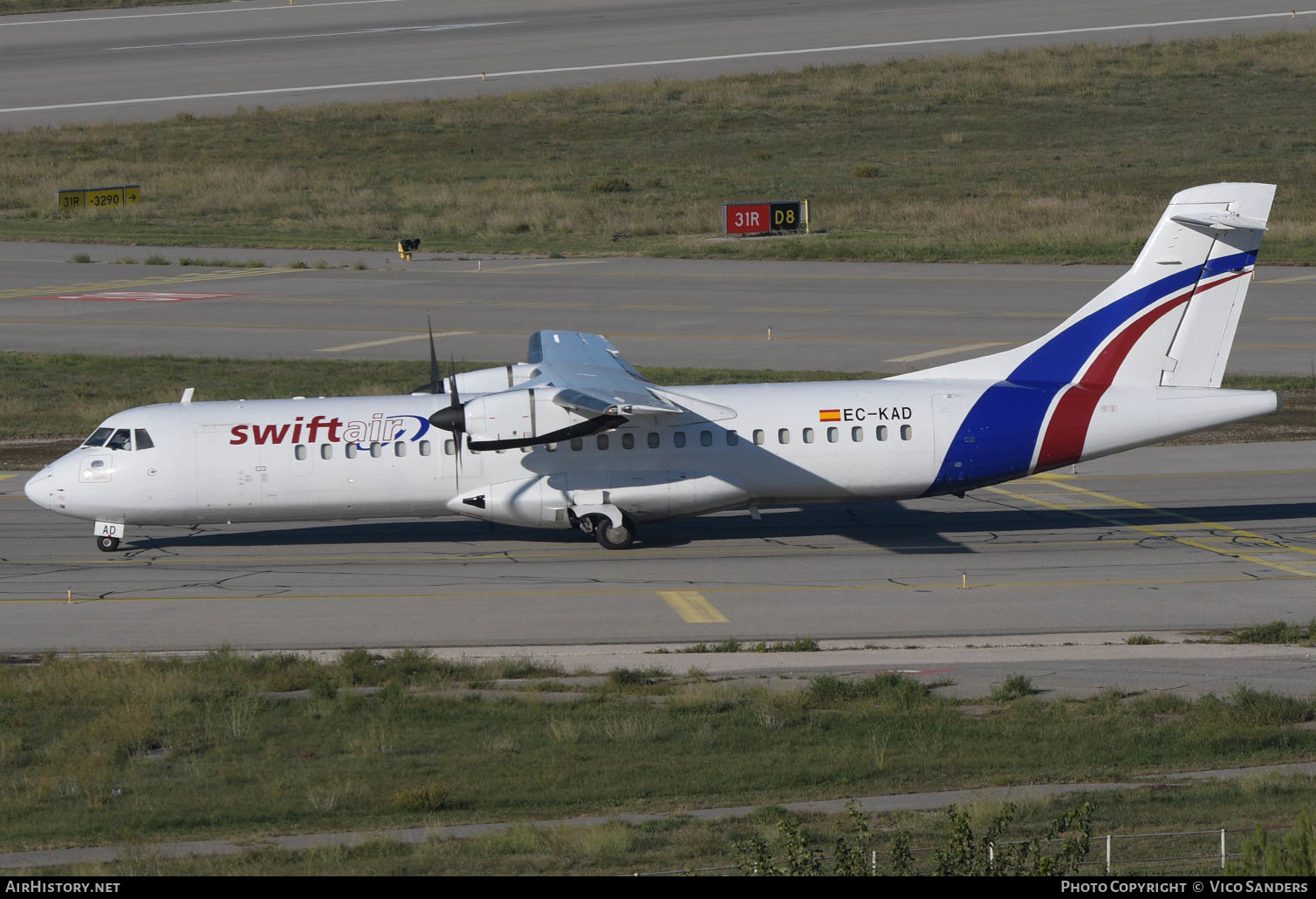 Aircraft Photo of EC-KAD | ATR ATR-72-202 | Swiftair | AirHistory.net #632625