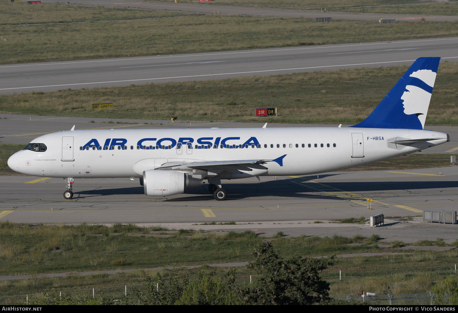 Aircraft Photo of F-HBSA | Airbus A320-216 | Air Corsica | AirHistory.net #632628
