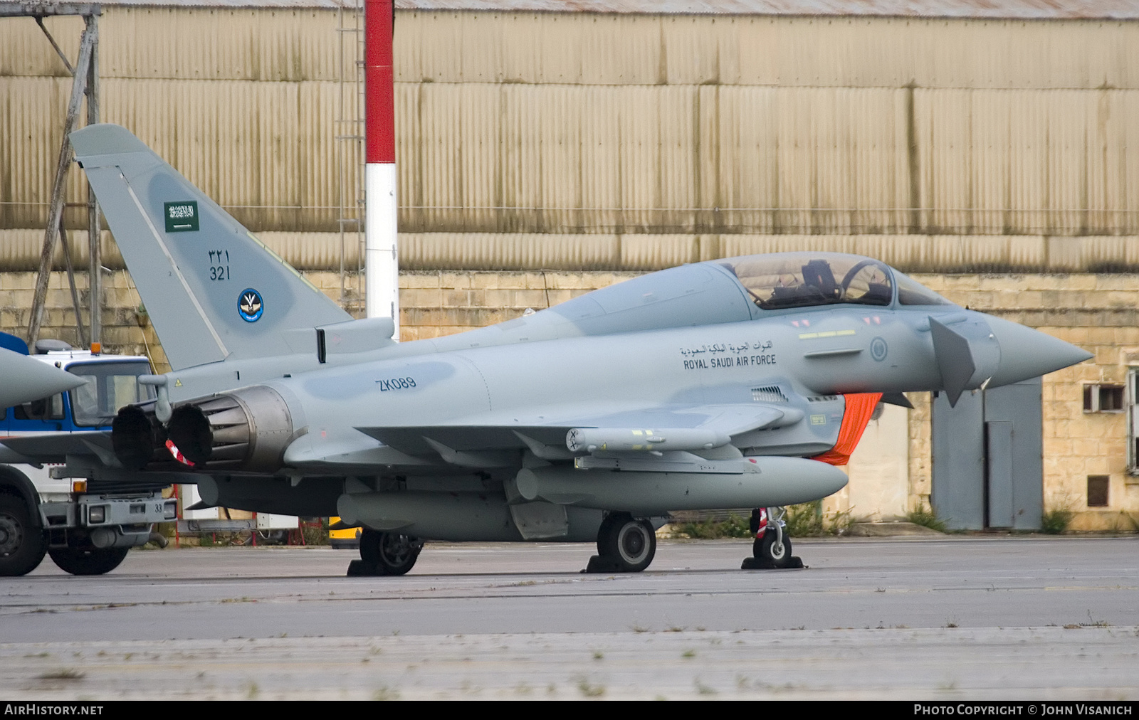 Aircraft Photo of 321 / ZK089 | Eurofighter EF-2000 Typhoon T53 | Saudi Arabia - Air Force | AirHistory.net #632632