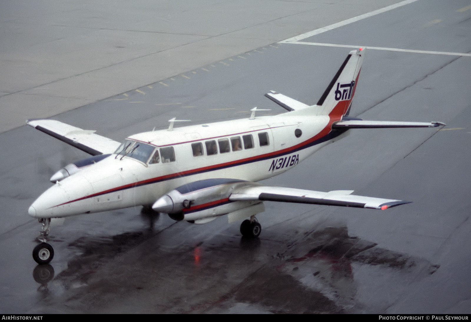 Aircraft Photo of N311BA | Beech 99 | Britt Airways | AirHistory.net #632651