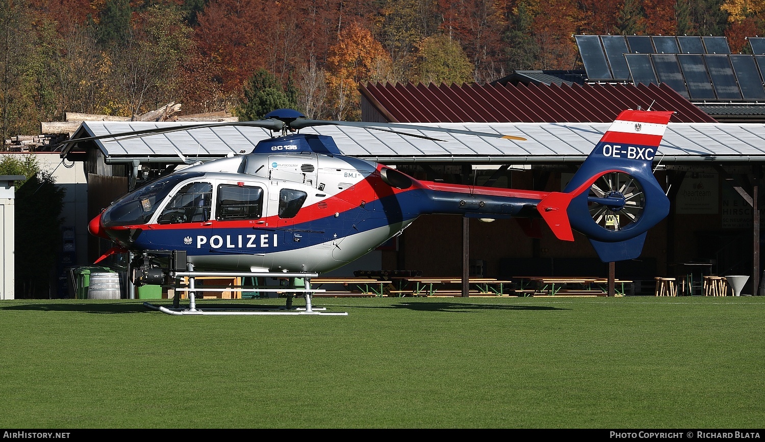 Aircraft Photo of OE-BXC | Eurocopter EC-135P-2+ | Polizei | AirHistory.net #632655