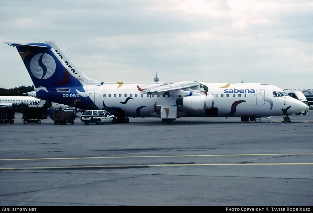 Aircraft Photo of OO-DWD | British Aerospace Avro 146-RJ100 | Sabena | AirHistory.net #632656