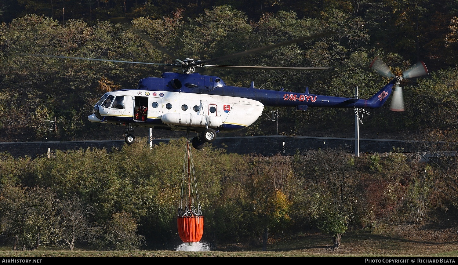 Aircraft Photo of OM-BYU | Mil Mi-17 | Slovakia - Government | AirHistory.net #632657