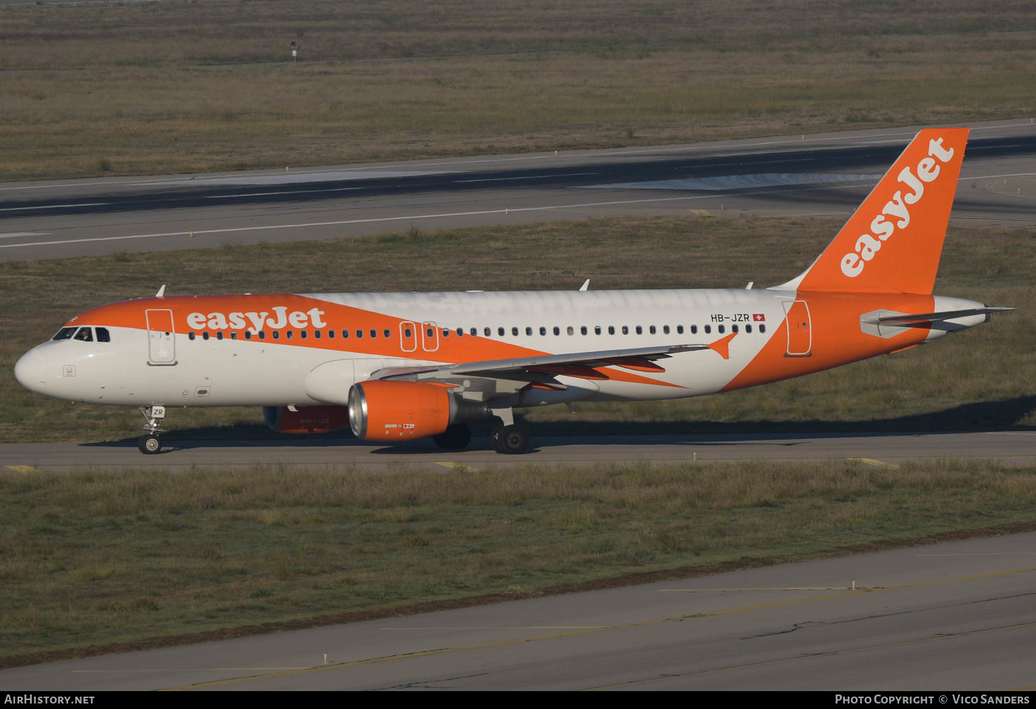 Aircraft Photo of HB-JZR | Airbus A320-214 | EasyJet | AirHistory.net #632665