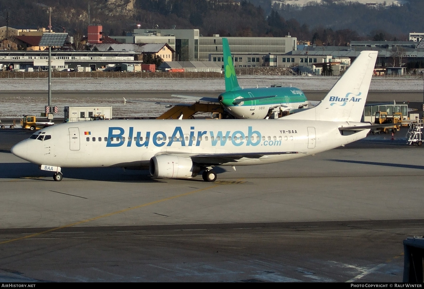 Aircraft Photo of YR-BAA | Boeing 737-33A | Blue Air | AirHistory.net #632666
