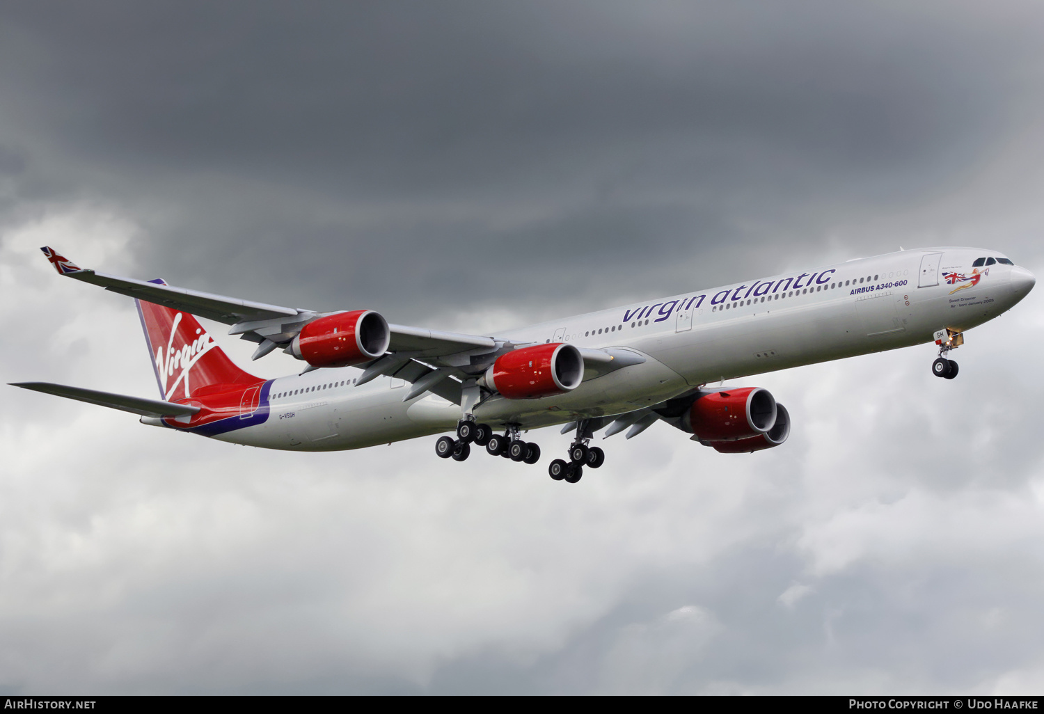 Aircraft Photo of G-VSSH | Airbus A340-642 | Virgin Atlantic Airways | AirHistory.net #632671