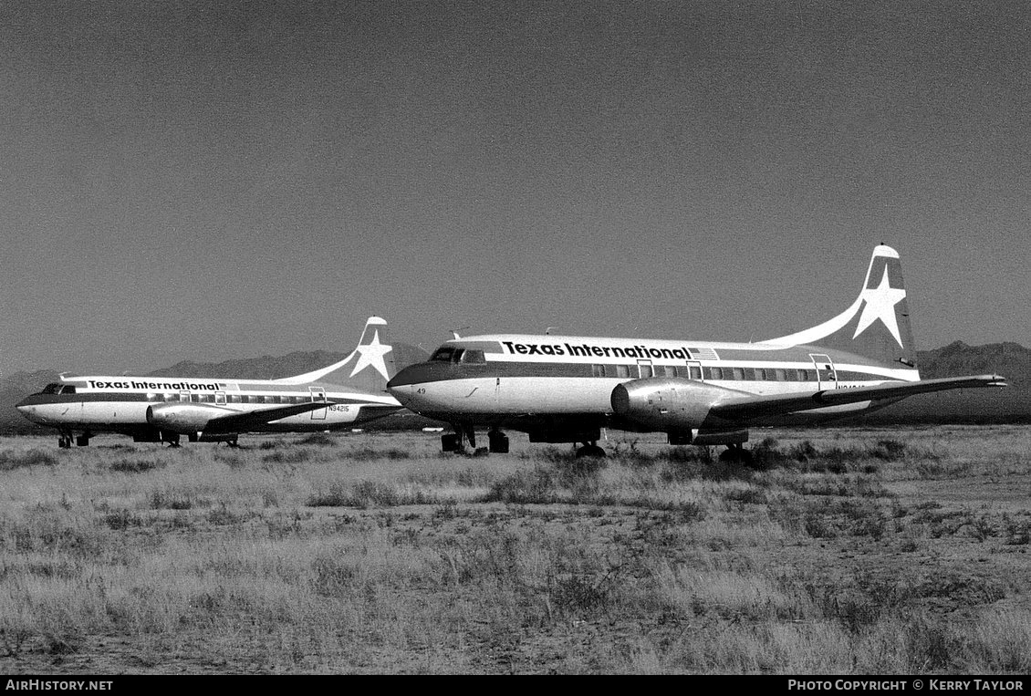 Aircraft Photo of N94215 | Convair 600 | Texas International Airlines | AirHistory.net #632676